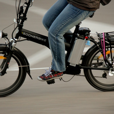 La bicicleta se convirtió en una alternativa para recorrer la ciudad